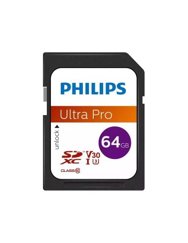 Philips SDXC Card           64GB Class 10 UHS-I U3 V30 A1