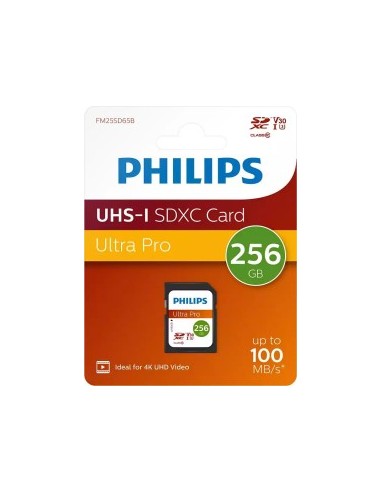 Philips SDXC Card          256GB Class 10 UHS-I...