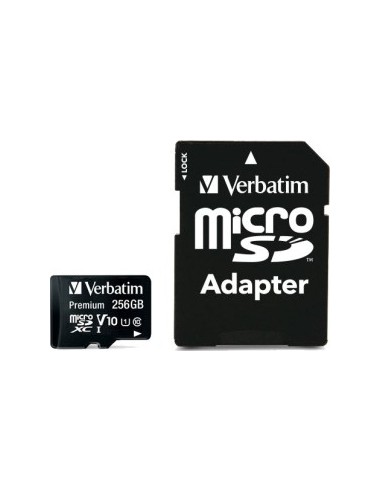 Verbatim microSDXC         256GB Class 10 UHS-I incl Adapter