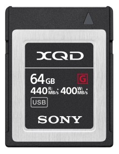 Sony XQD Memory Card G      64GB