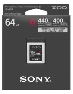 Sony XQD Memory Card G      64GB 2