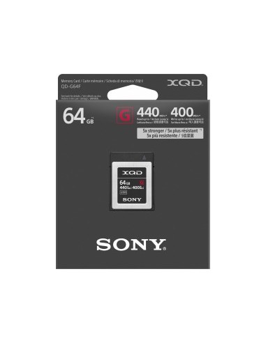 Sony XQD Memory Card G      64GB