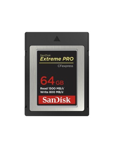 SanDisk CF Express Type 2  64GB Extreme Pro     SDCFE-064G-GN4NN