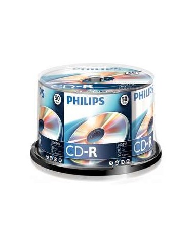 1x50 Philips CD-R 80Min 700MB 52x SP