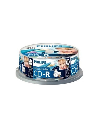 1x25 Philips CD-R 80Min 700MB 52x IW SP