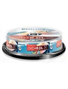 1x10 Philips DVD+R 8,5GB DL 8x SP