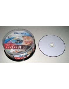 1x25 Philips DVD+R 8,5GB DL 8x IW SP