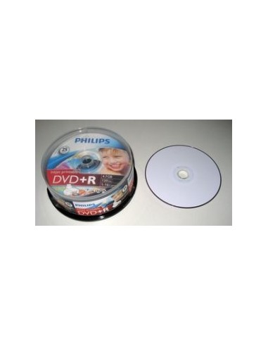 1x25 Philips DVD+R 8,5GB DL 8x IW SP