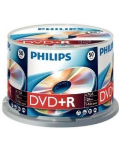 1x50 Philips DVD+R 4,7GB 16x SP