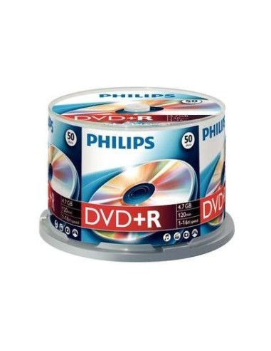 1x50 Philips DVD+R 4,7GB 16x SP