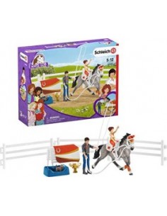 Schleich Horse Club        42443 Mias vaulting riding set