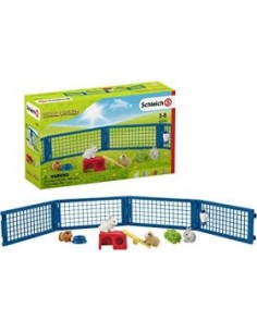 Schleich Farm World        42500 Rabbit and guinea pig hutch