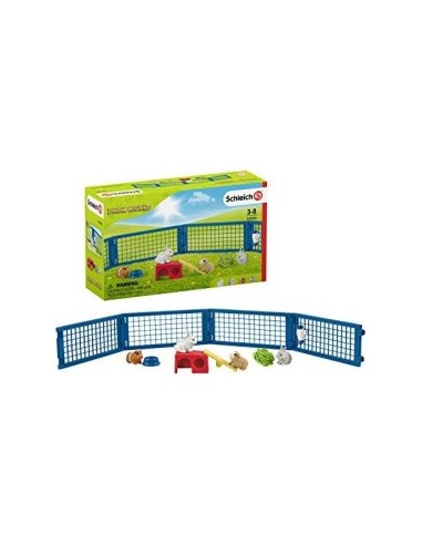 Schleich Farm World        42500 Rabbit and guinea pig hutch