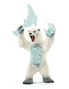 Schleich Eldrador Creatures Blizzard bear with weapon 42510
