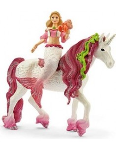 Schleich bayala Meerjungfrau-Feya auf Einhorn
