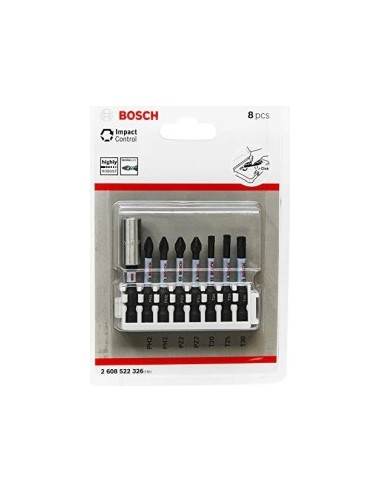 Bosch Impact Control 50 mm 8-tlg Bitpack