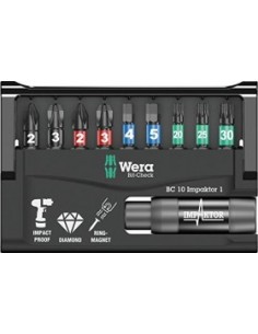 WERA Bit-Check 10 Impaktor 1 SB