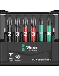 WERA Bit-Check 6 Impaktor 1 SB