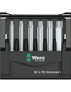 WERA Bit-Check 6 TX Universal 1 SB