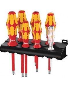 WERA 160 i/165 i/7 Kraftform Plu screwdriver set