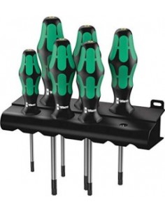 WERA 367/6 TORX HF Kraftform Plus screwdriver set
