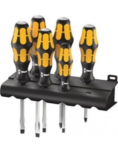 WERA 932/918/6 chiseldriver + Rack