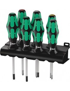 WERA 335/350/367/7 Rack screwdriver set Kraftform