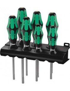 WERA 367/7 TORX HF Kraftform Plus screwdr. set w. holding...