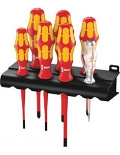 WERA 160 iS/7 Rack screwdriver set Kraftform Plus Series 100