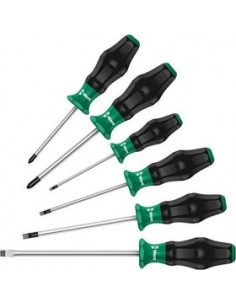 WERA 1334/6 screwdriver set Kraftform Comfort
