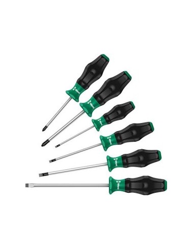 WERA 1334/6 screwdriver set Kraftform Comfort